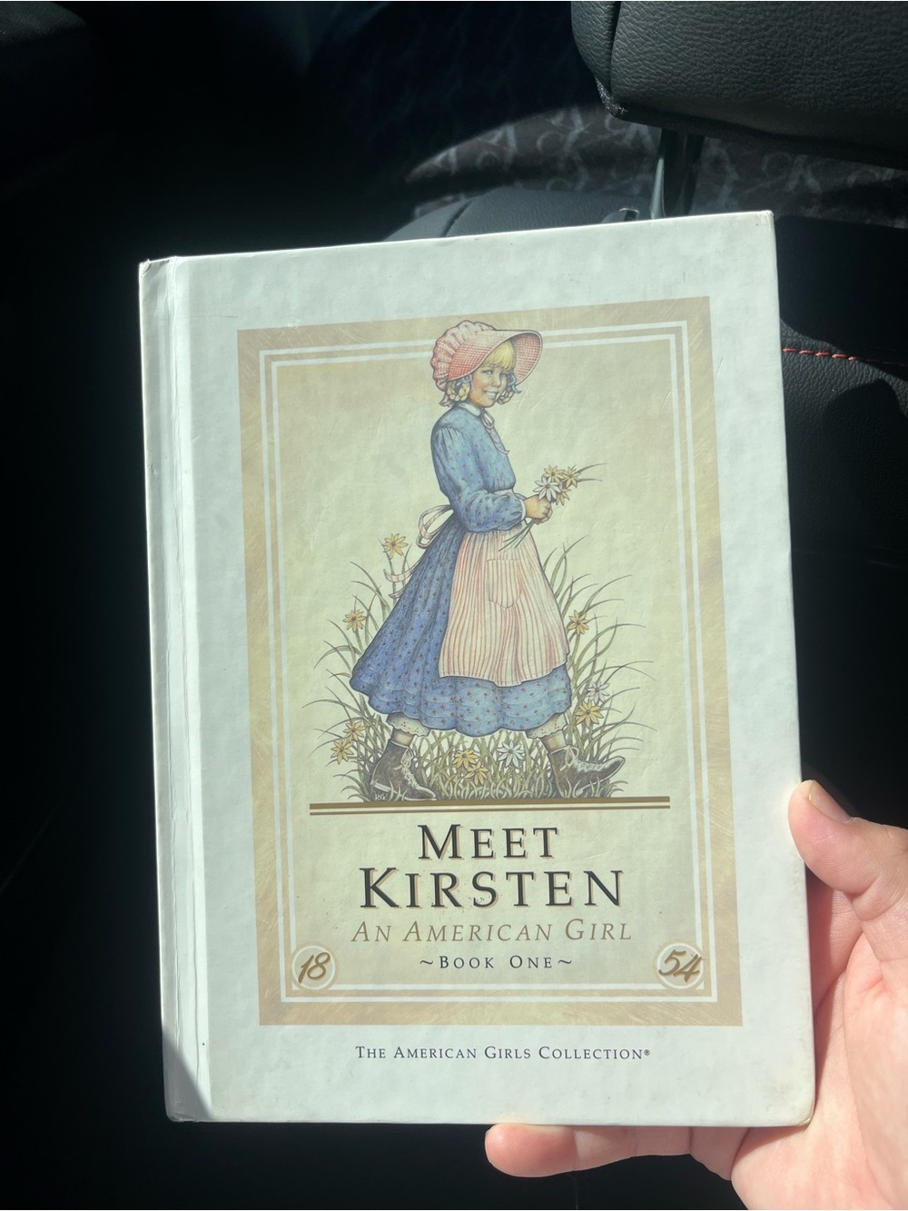 American Girl Meet Kirsten Hardcover Book - White/Tan